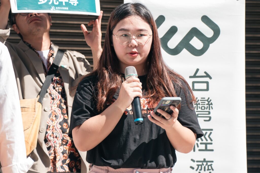 勾筆工作室主理人林裙靜。
