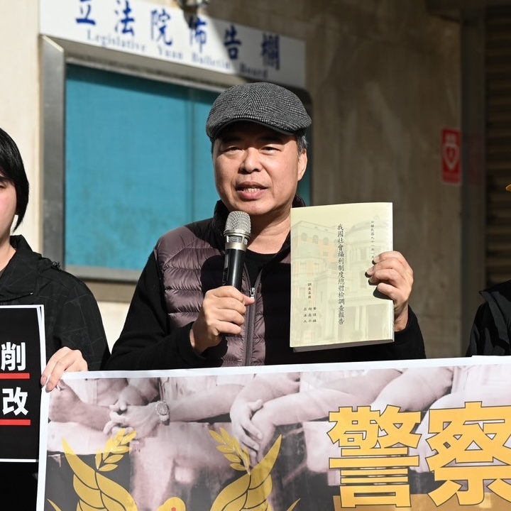 台灣社會福利總盟秘書長孫一信。